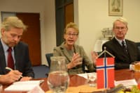 Velvyslankyně Norského království se setkala s hejtmanem kraje, společně zahájili konferenci „Tvoříme klima pro budoucnost“ 